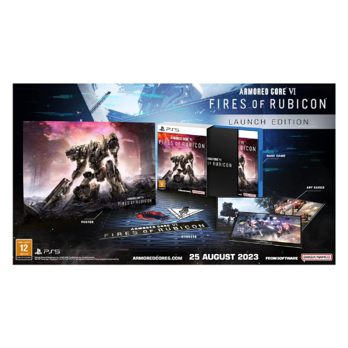 Armored Core VI Fires of Rubicon Launch Edition (PS5) - Hunto Store