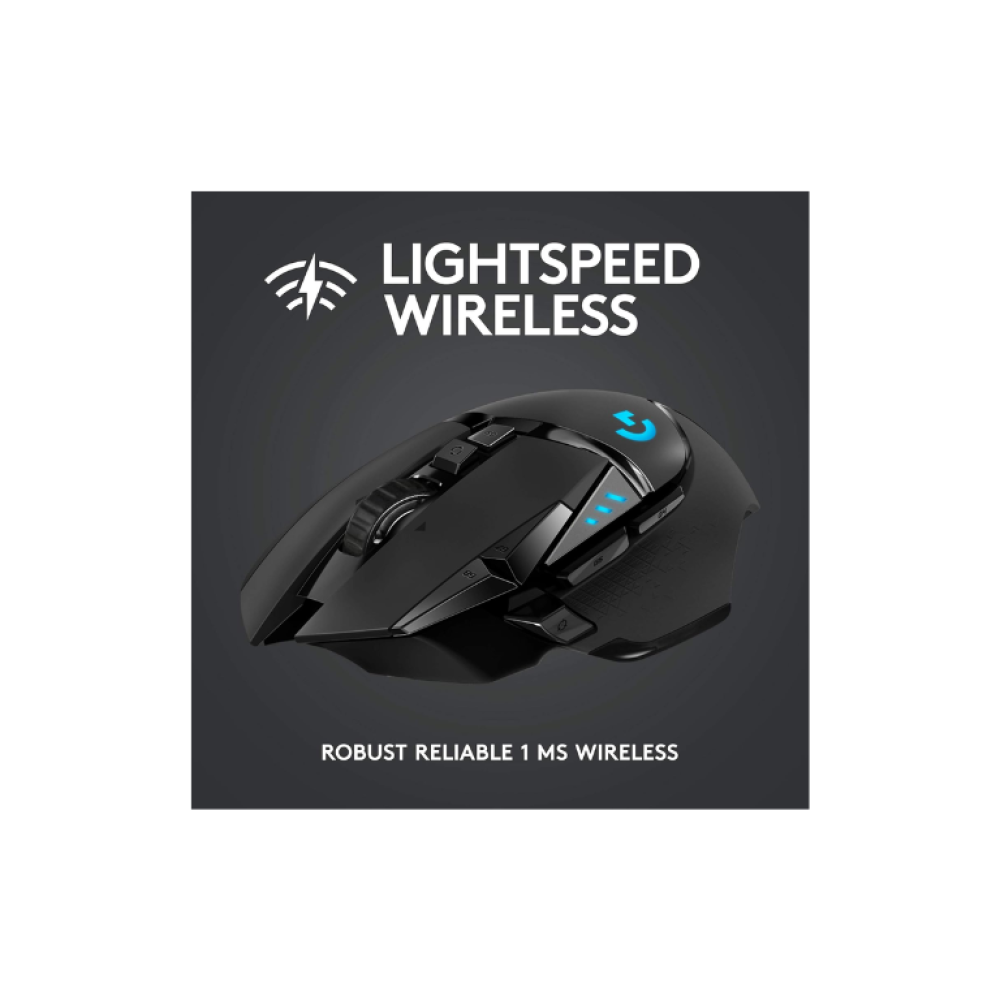 ماوس العاب لوجيتيك جي 502 لايت سبيد "لاسلكي" (Logitech)