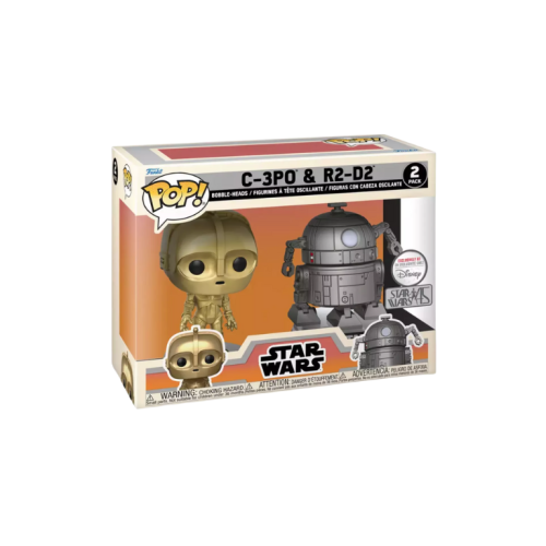 فونكو بوب حزمة شخصيتين (C-3PO & R2-D2) "نسخة خاصة"