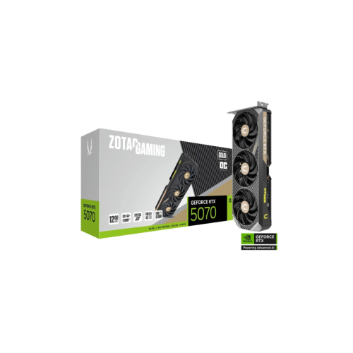 كرت شاشة 5070 (Zotac GAMING RTX 5070 /12GB/SOLID O...