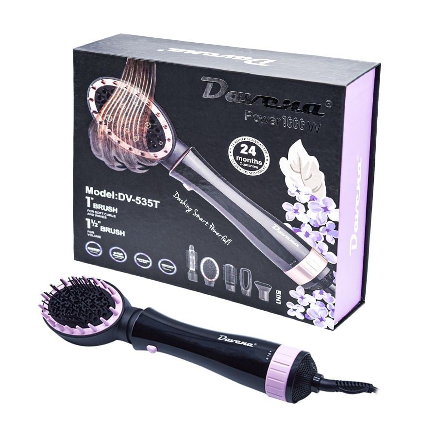 استشوار شعر ا خمس قطع وردي DV535T