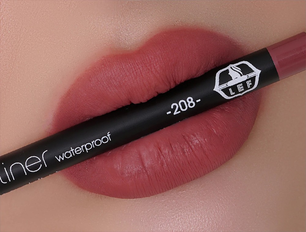 قلم تحديد الشفايف ليف الألماني مطفي - 208