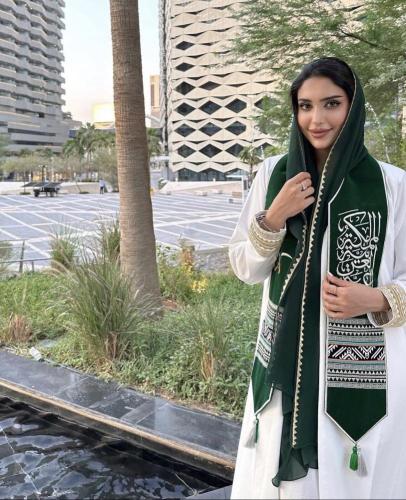 وشاح اليوم الوطني _متجر لؤلؤة الخليج