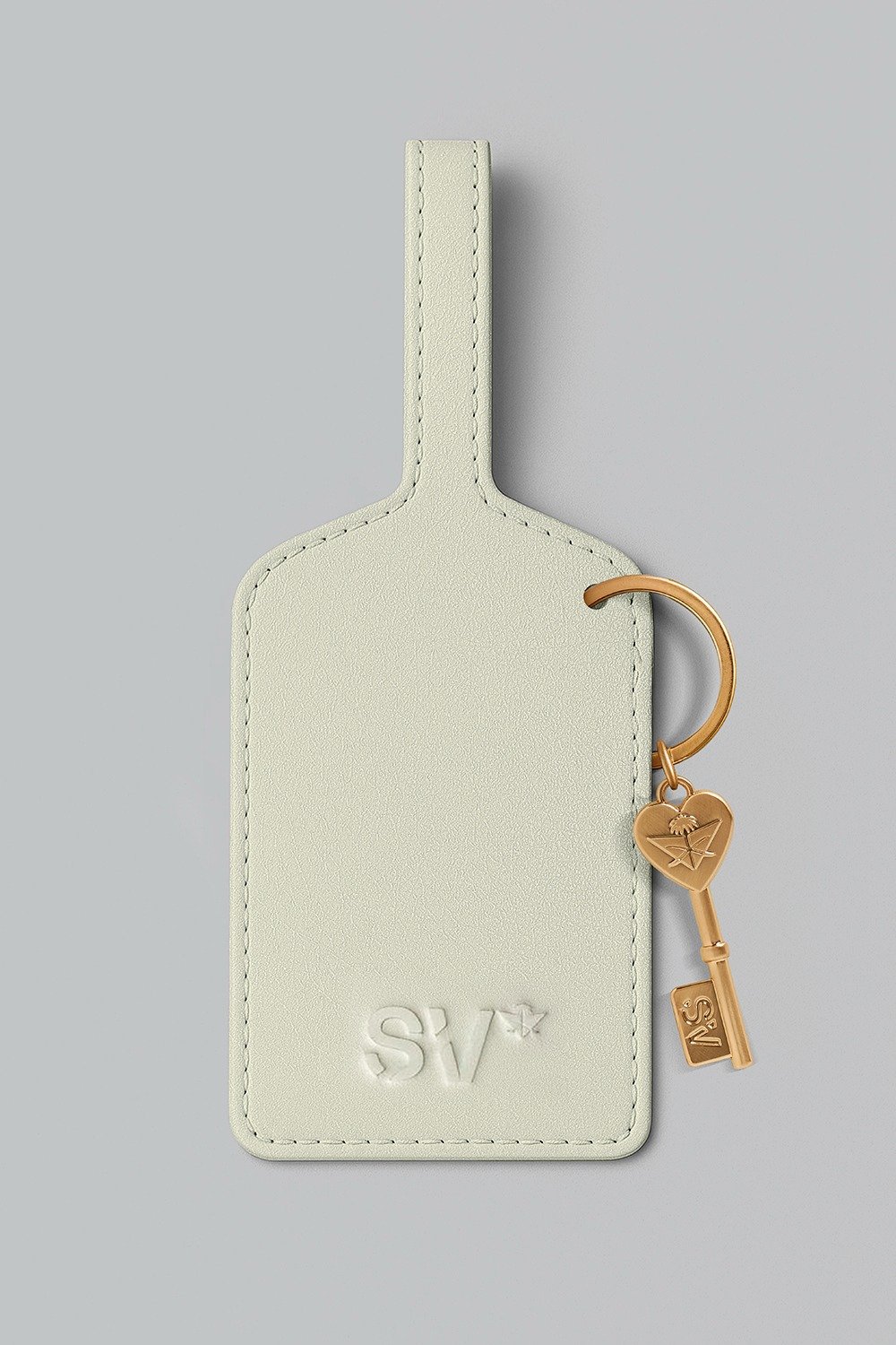 بطاقة أمتعة جلدية