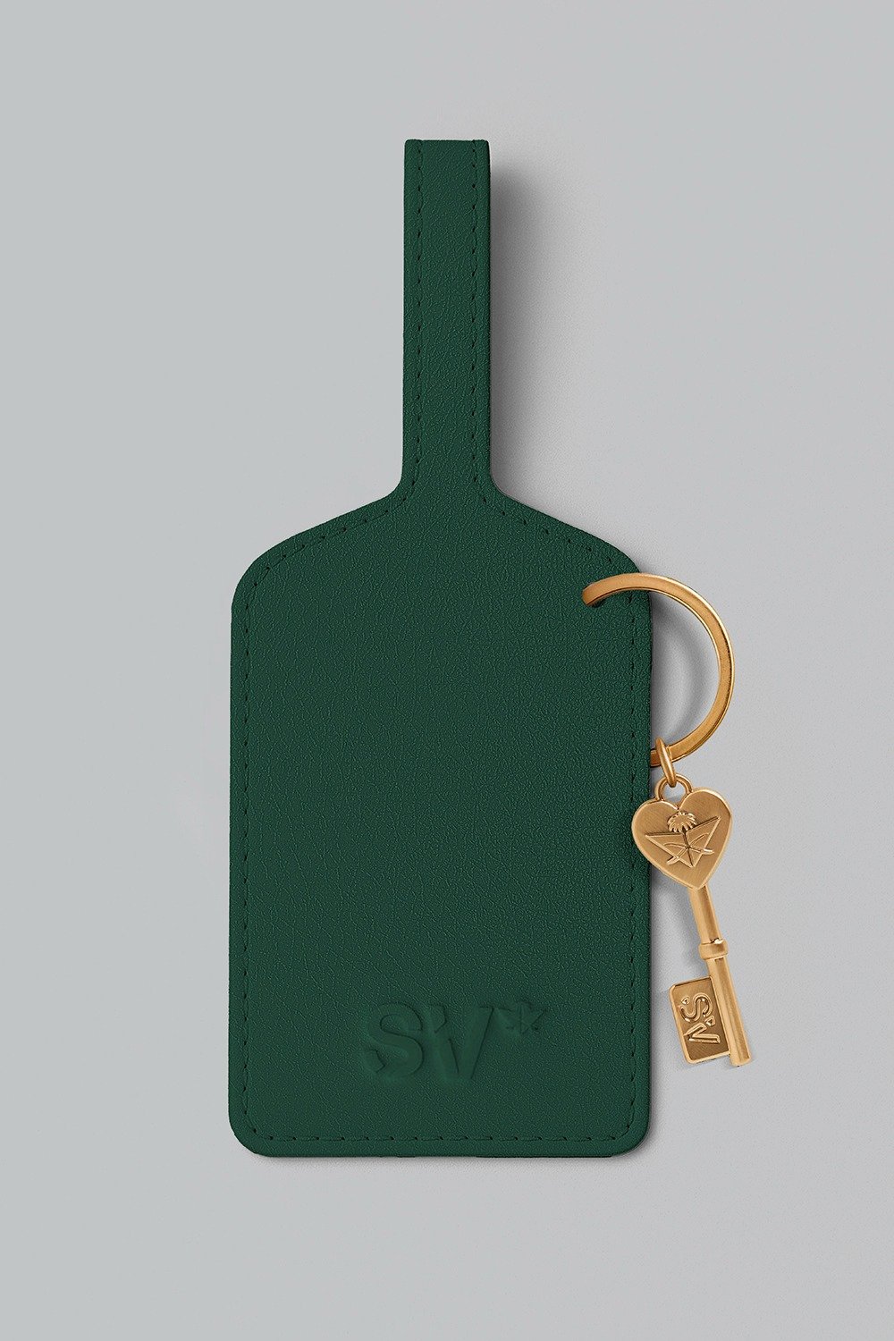 بطاقة أمتعة جلدية