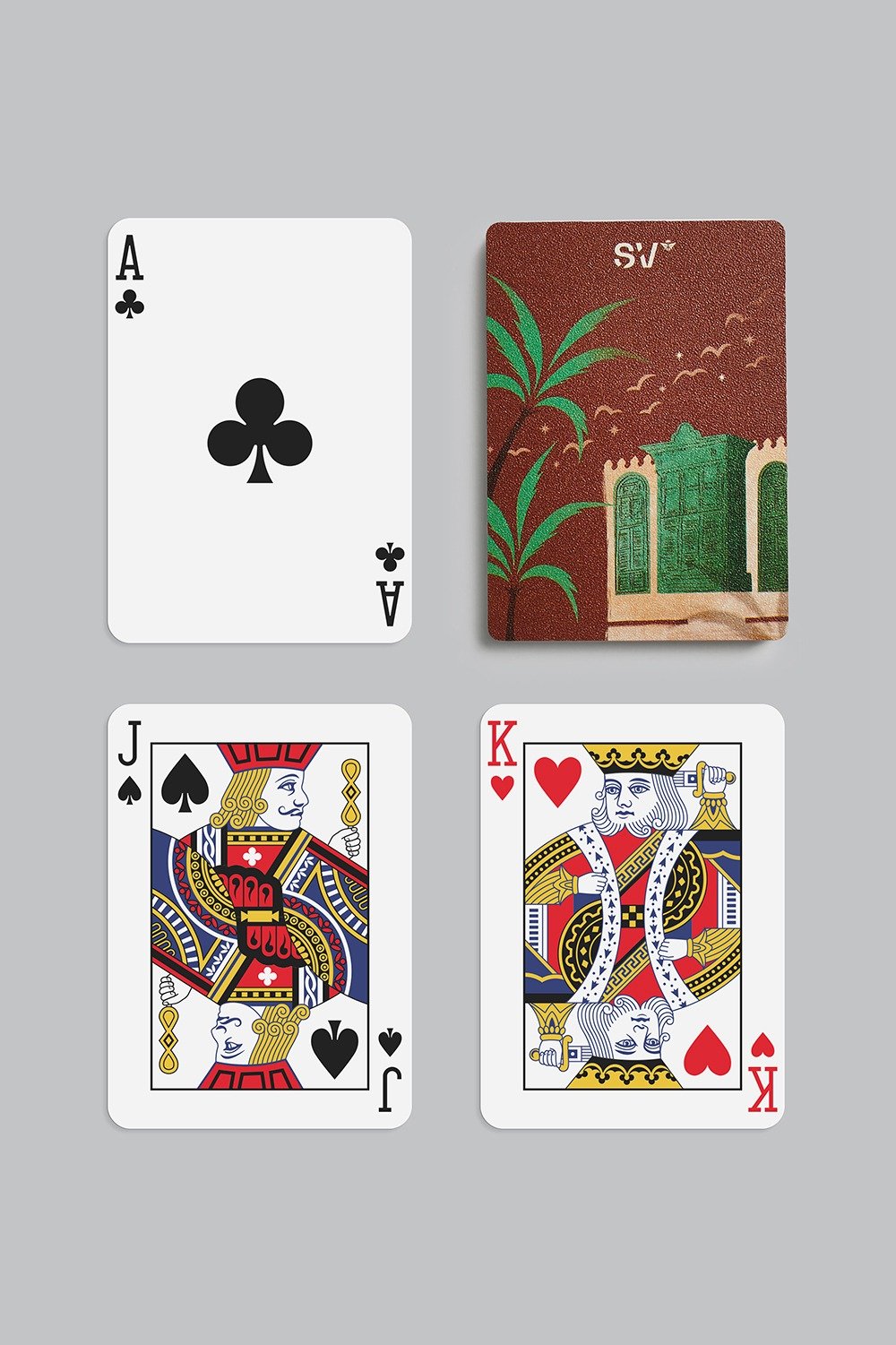 أوراق لعب SV البلد 1