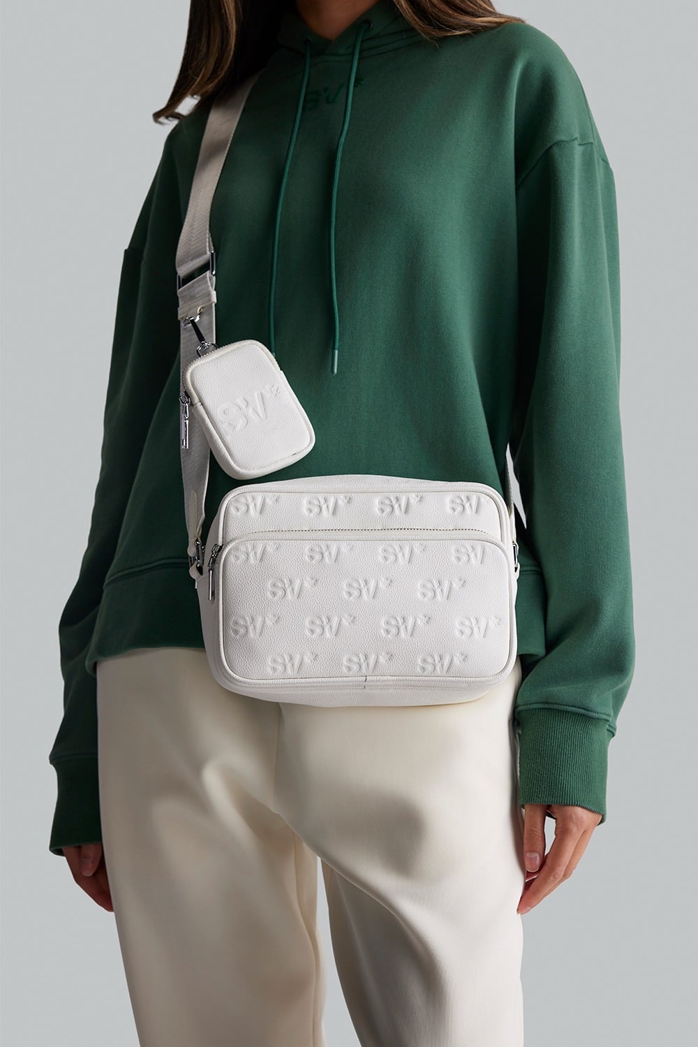 حقيبة كروس بودي SV مونوغرام (مناسب للجنسين)