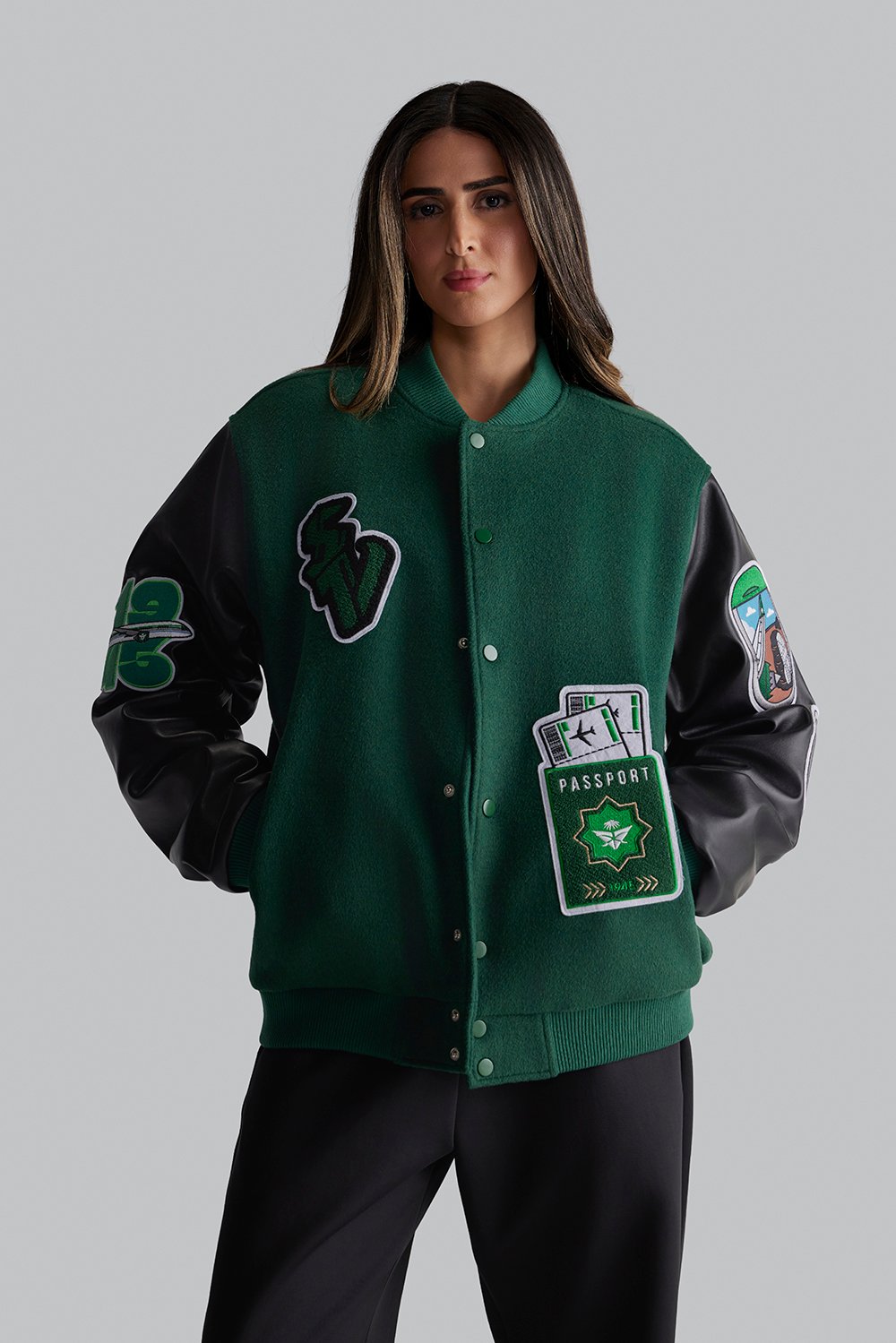 جاكيت افياتور SV قصّة واسعة (مناسب للجنسين)