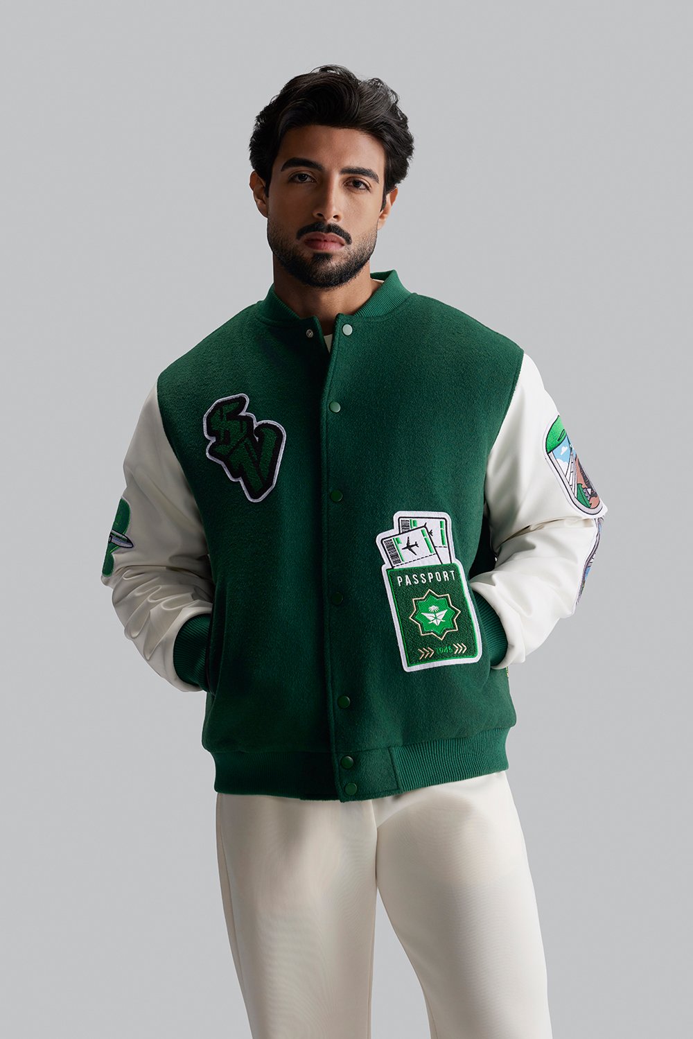 جاكيت افياتور SV قصّة واسعة (مناسب للجنسين)