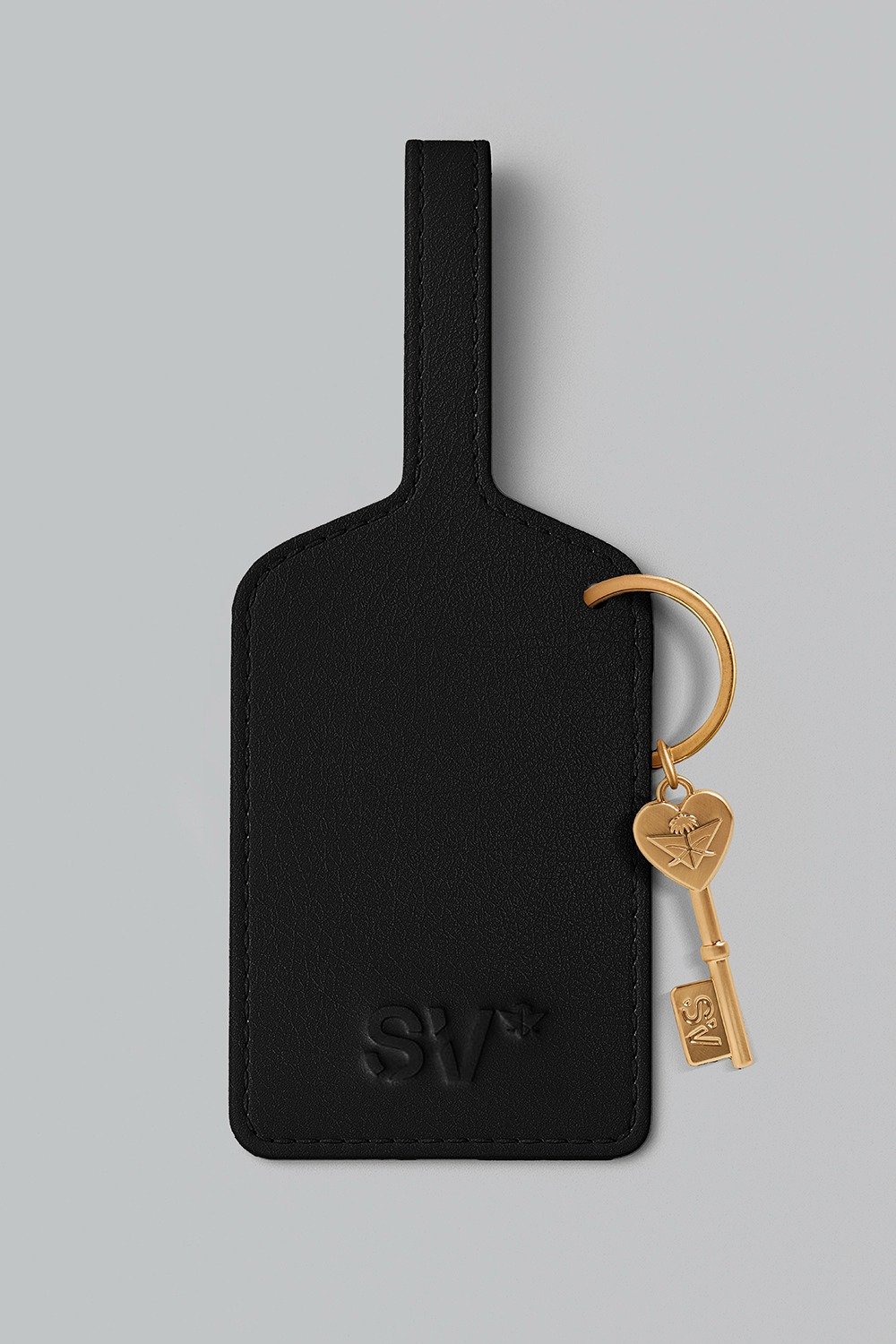 بطاقة أمتعة جلدية