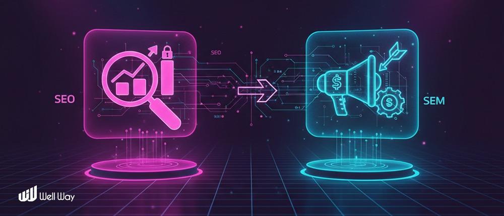 الفرق بين سيو و SEM دليل أصحاب الأعمال لاتخاذ القرار الصحيح | شركة ويل واي