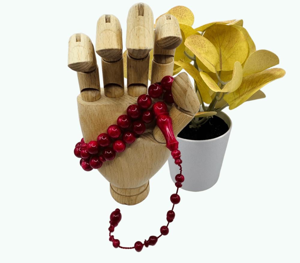 سبحه فاتوران الماني عنابي