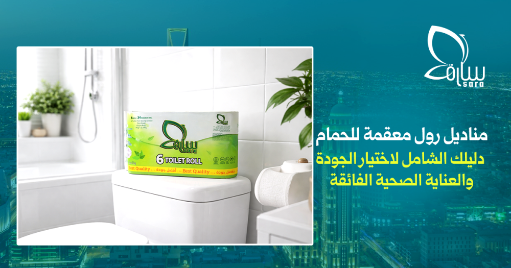 مناديل رول معقمة للحمام