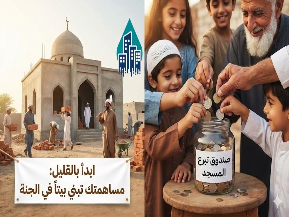 المساهمة في بناء مسجد