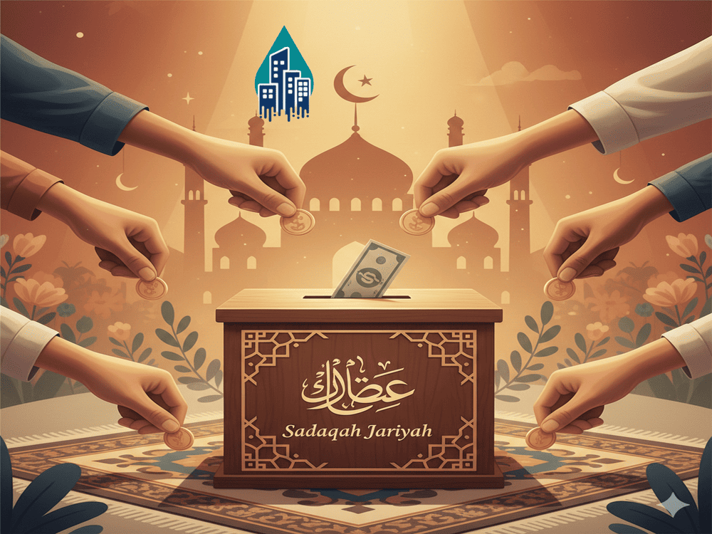 بناء مسجد صدقة جارية