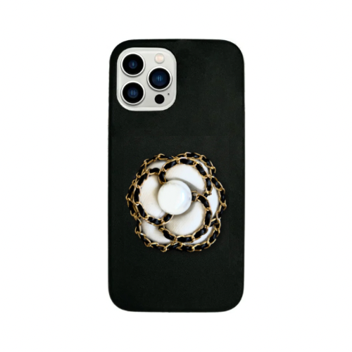 White Chain Flower Case