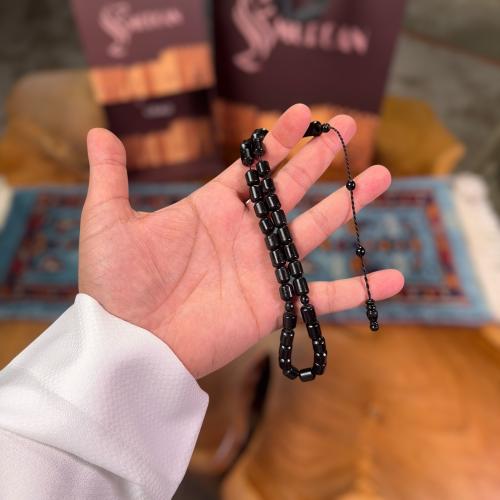 مسباح خشب الكوك تمليكة لون أسود