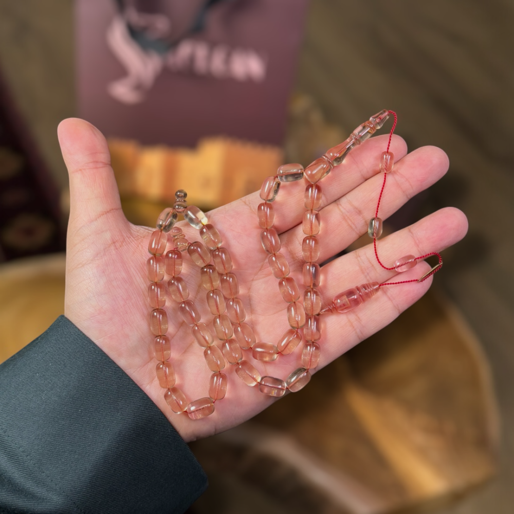 مسباح مسكي شفاف تمليكة