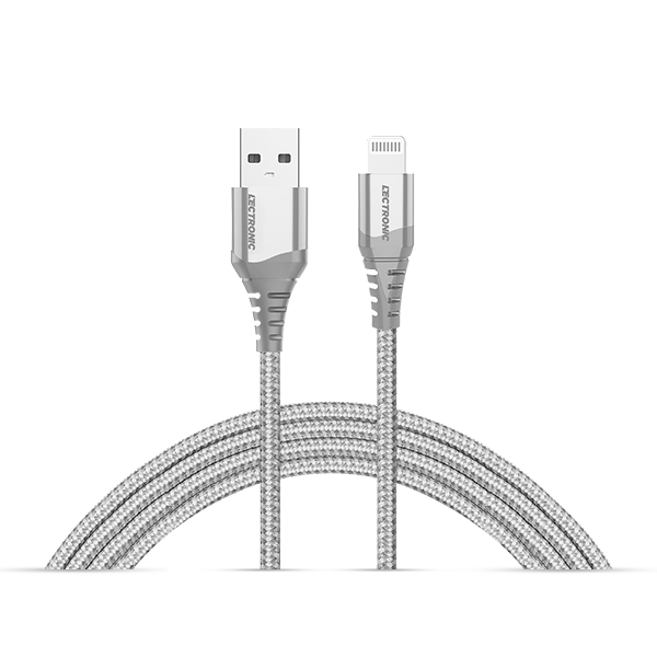 كيبل شحن ليكترونك – USB-A إلى Lightning – نايلون م...