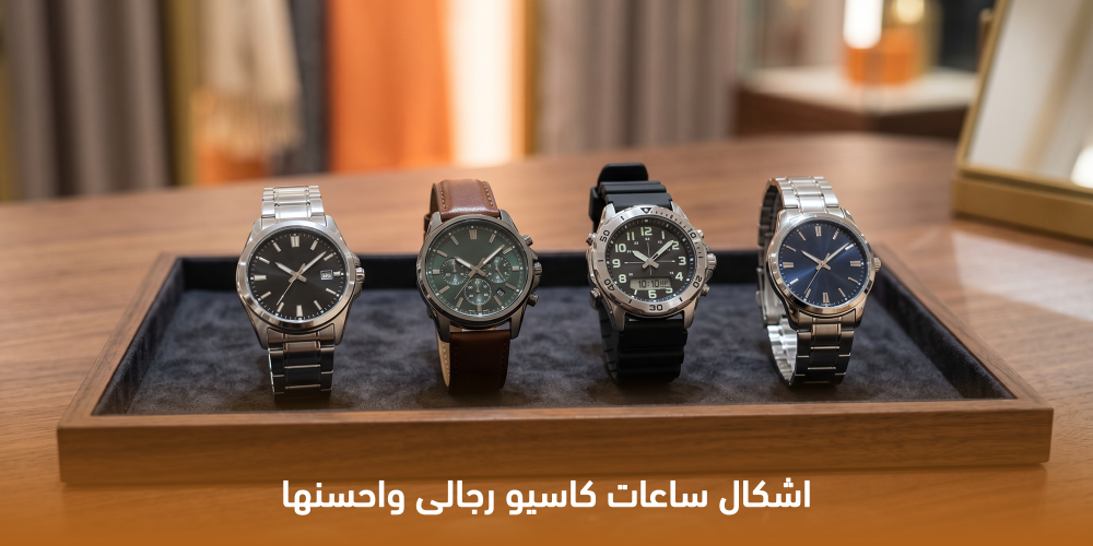 اشكال ساعات كاسيو رجالى