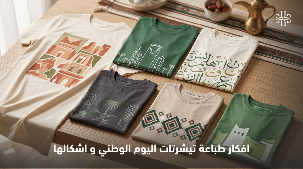 طباعة تيشرتات اليوم الوطني