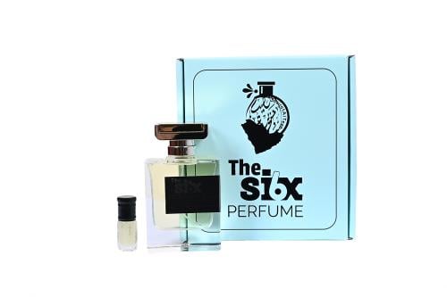 عطر the SIX ١٠٠ ملي + ربع تولة مسك العود