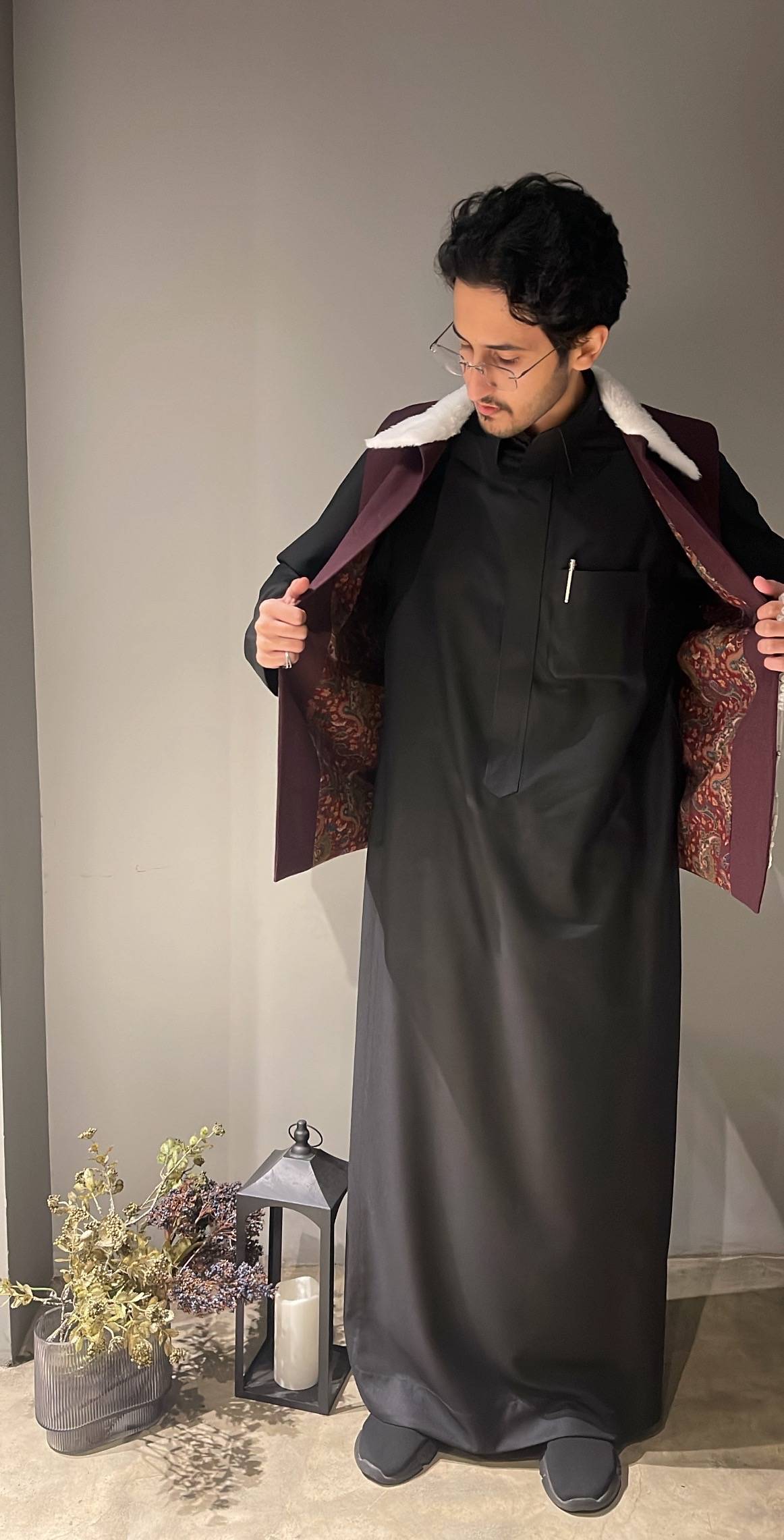 سديري جوخ دبل فيس فاخر-متجر تفاصيل