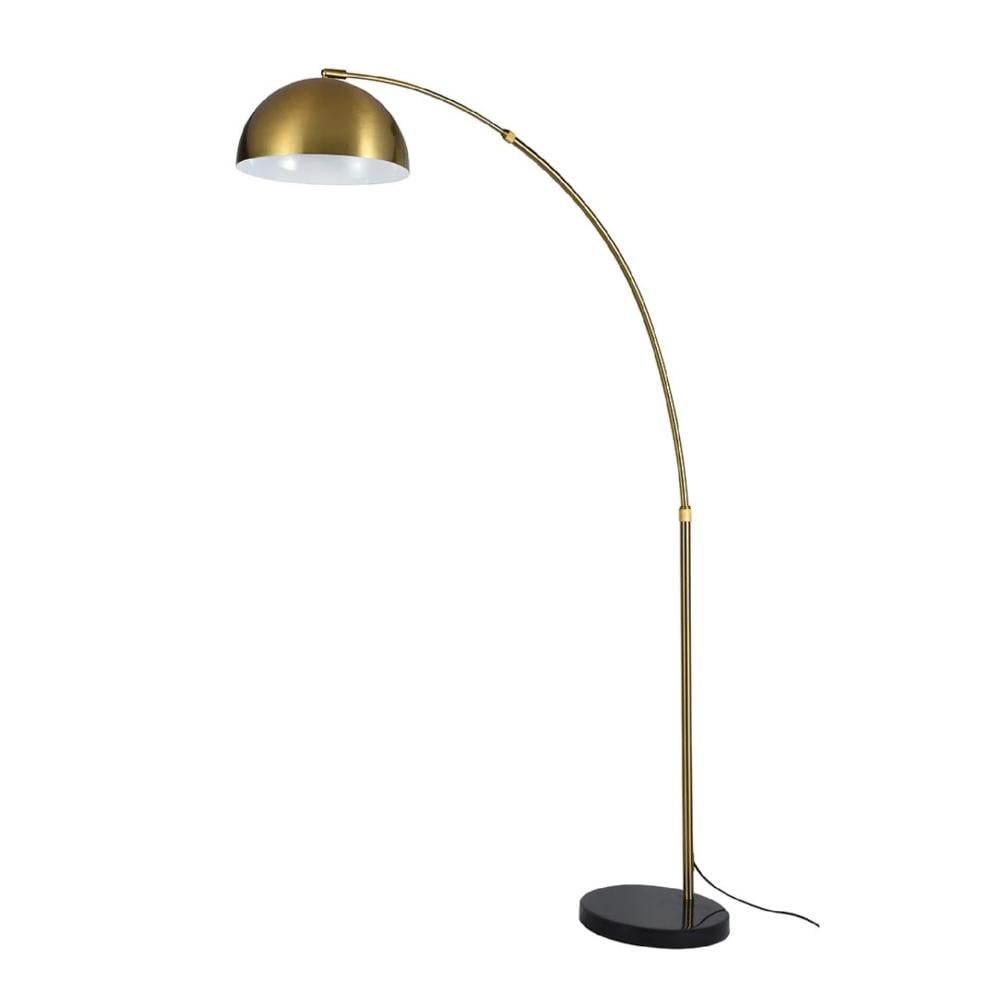 ابجورة ذهبي طويلة قوس للإضاءة الجانبية