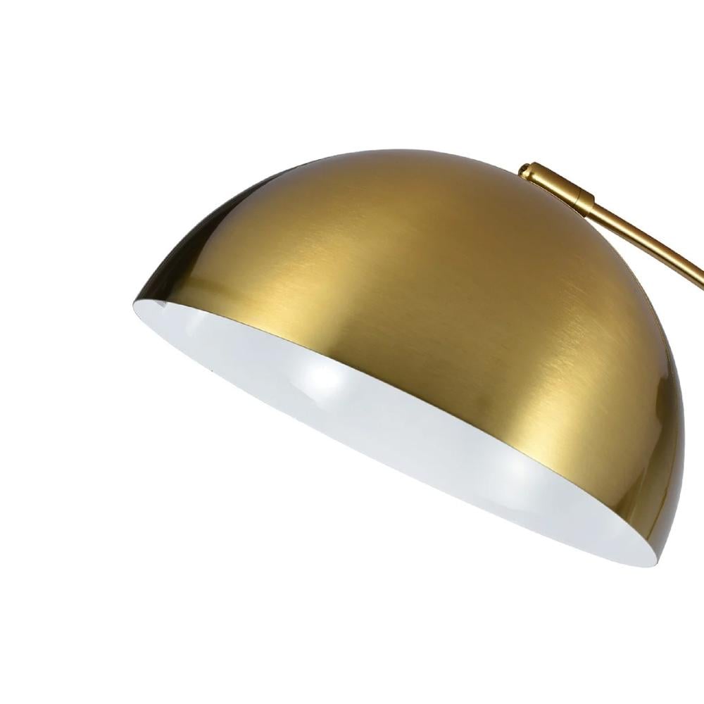 ابجورة ذهبي طويلة قوس للإضاءة الجانبية