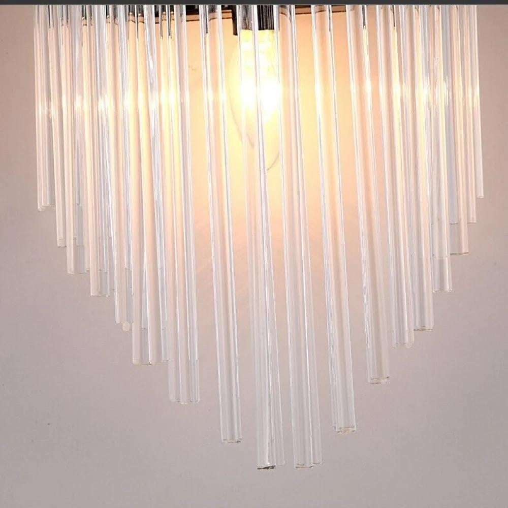 مصباح حائط كريستالي