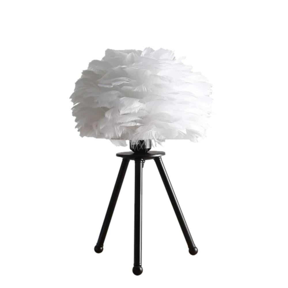 ابجورة طاولة بالإطار الأسود بلمسة ناعمة وهادئة