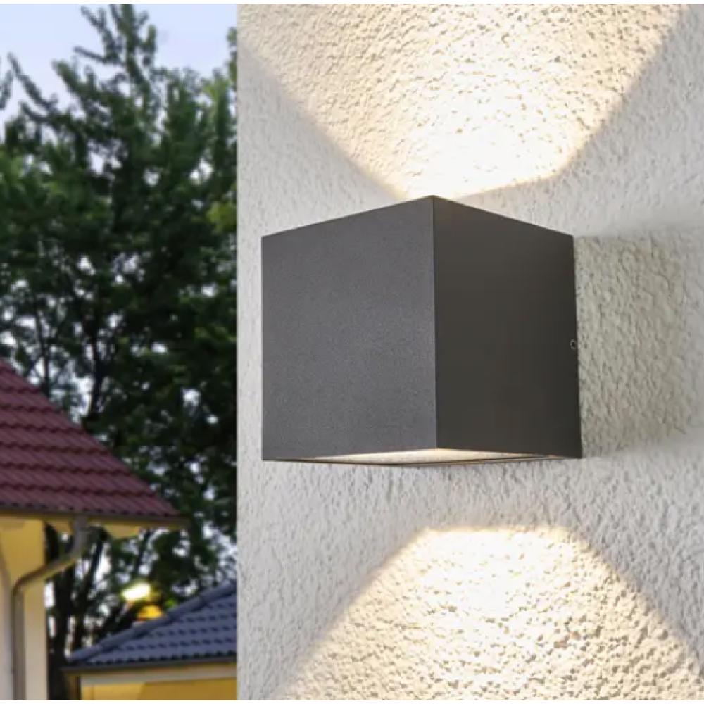 مصباح حائط مزدوج LED يضيء لأعلى ولأسفل