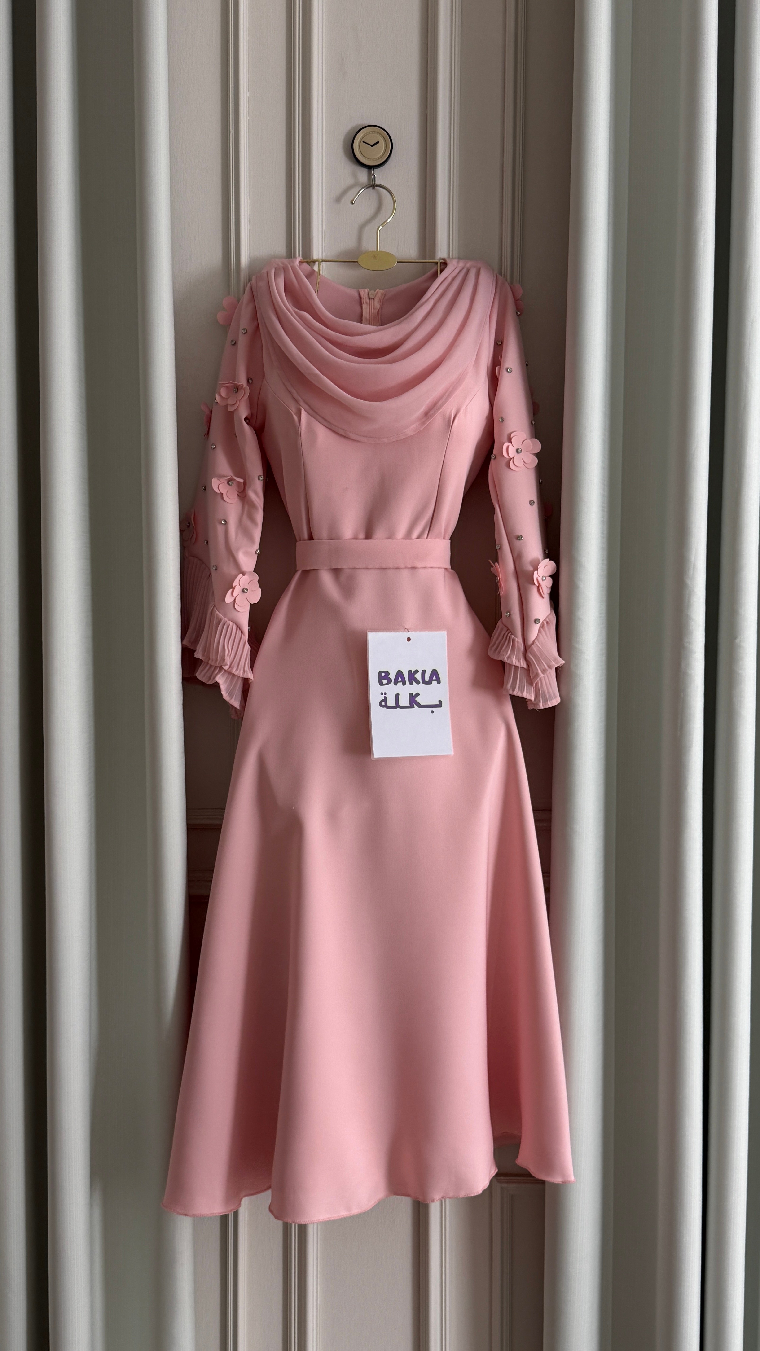 elegant rose cocktail dress Elegant Rose Dress - فساتين بكلة