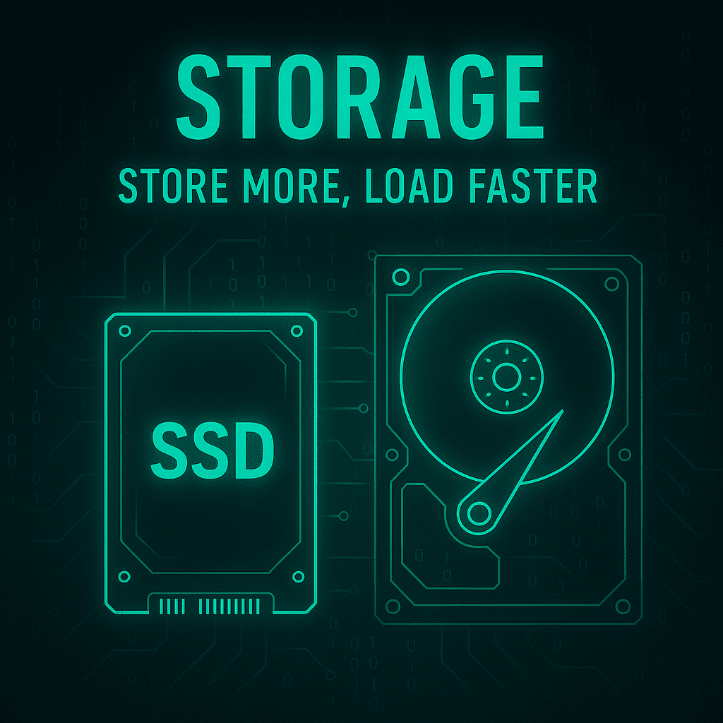 وحدة التخزين Data Storage