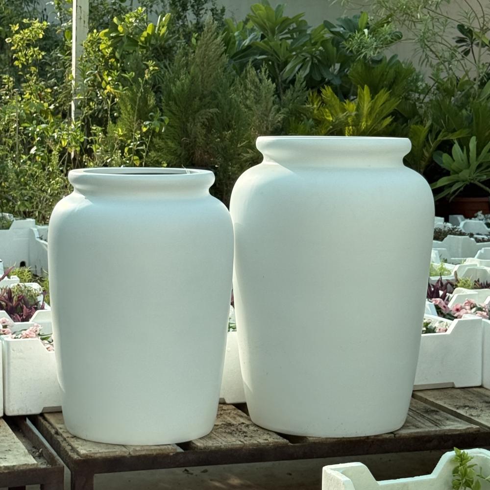 احواض فايبر كبيرة بلونين