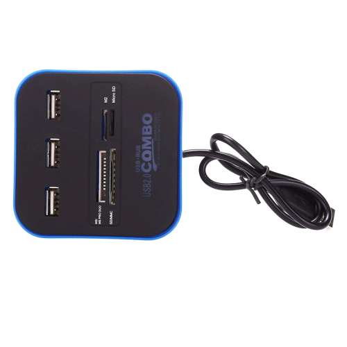 قارئ بطاقات 3 في 1 مع USB 2.0 وسرعة نقل 480 ميجابت...