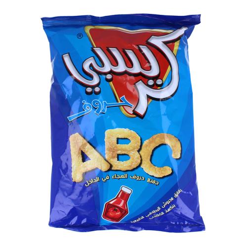 بطاطس حروف كاتشب كرسبي80جم