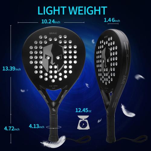 مضارب Padel تمجداف من ألياف الكربون