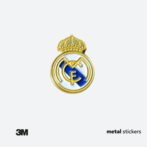 ملصق معدني ريال مدريد