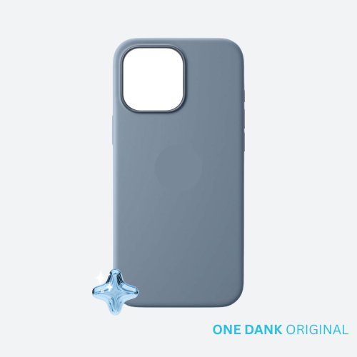 غطاء حماية سيليكون iPhone, اللون الثلجي icy
