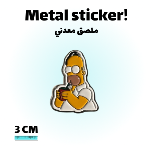 ملصق معدني Simpson