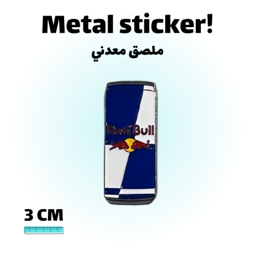 ملصق معدني ريدبول