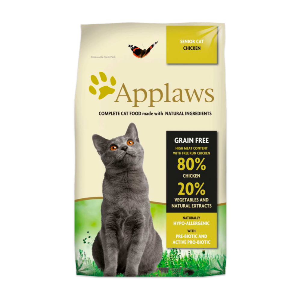 Dry cat food for senior cats best sale