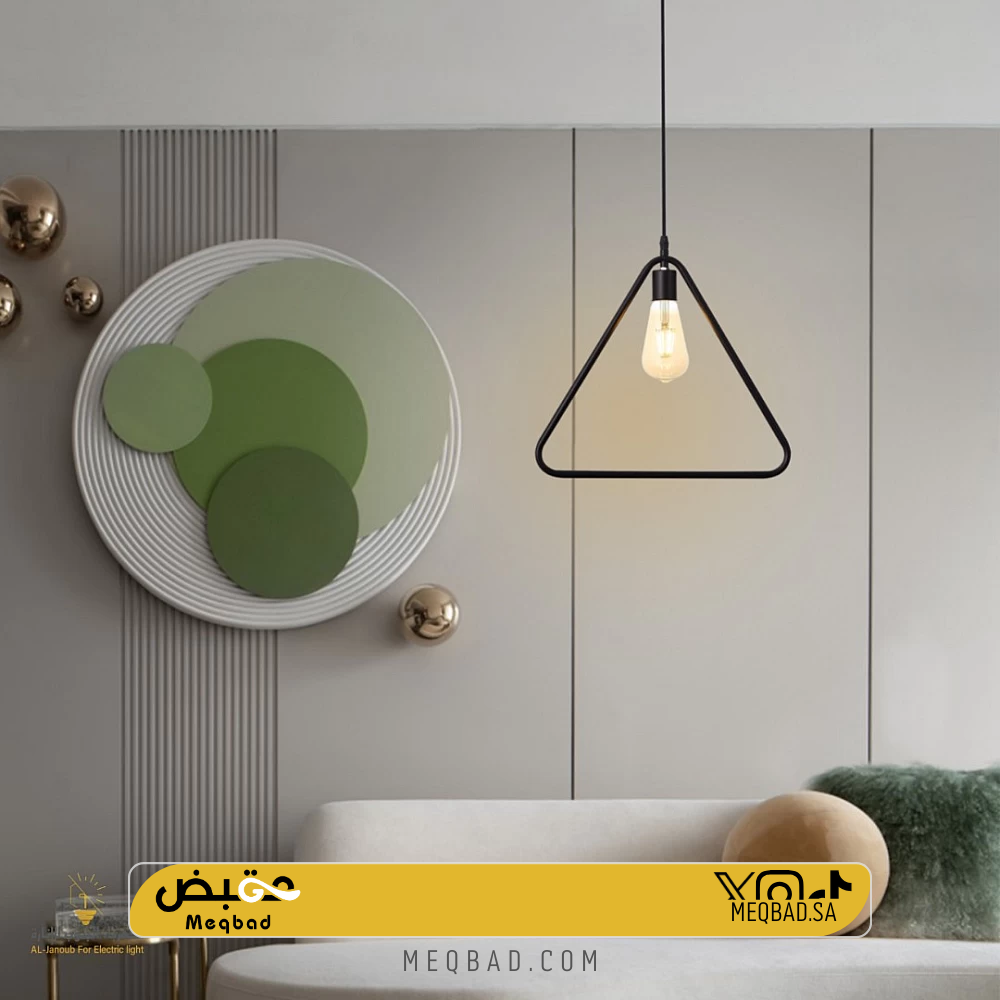 انارة معلقة ستانلس ستيل بتصميم عصري