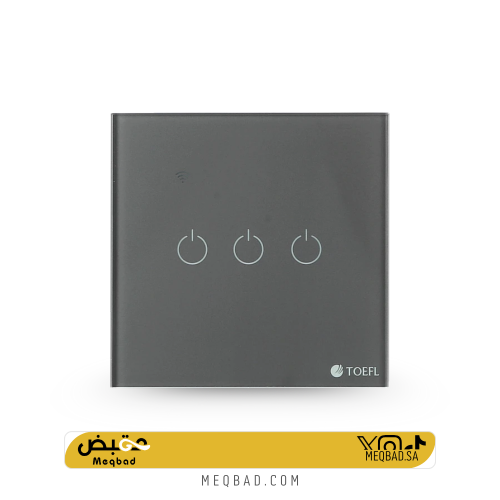 مفتاح ثلاثي جرافيت ذكي تحكم عن بعد WiFi سهل الاستخ...