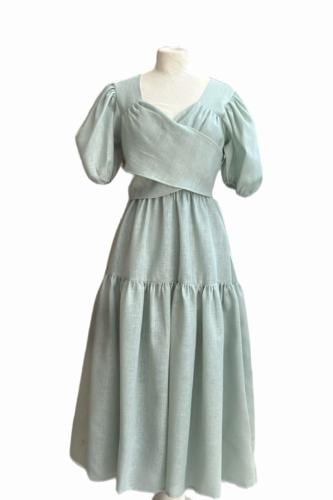 فستان لينن هندي