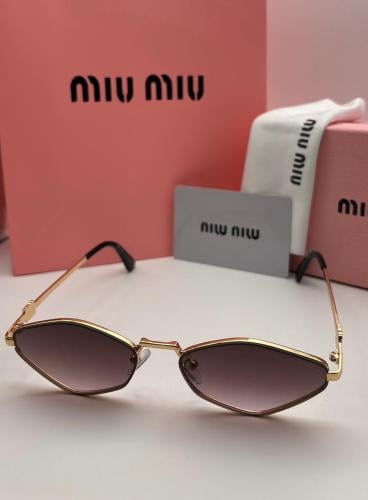 نظارات ميو ميو miu miu عدسة بنية