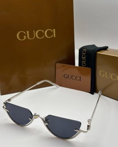 نظارات قوتشي Gucci اطار فضي