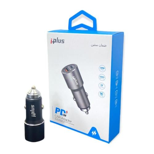 راس شاحن PD سياره 2منافذ-C187-IPLUS
