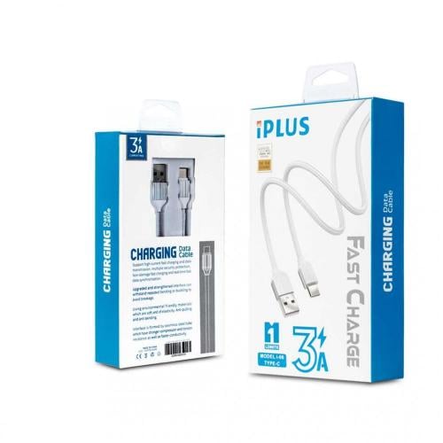 كيبل قماش ( ايفون.جلاكسي.تايب سي) I-06 IPLUS